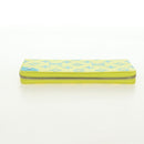 LOUIS VUITTON Playground Zippy Wallet Vertical Wallet Yellow M82005 Auth 181139M-3