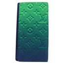 LOUIS VUITTON Taurillon Illusion Portefeuille Plaza Wallet M81255 Auth 181140M-2