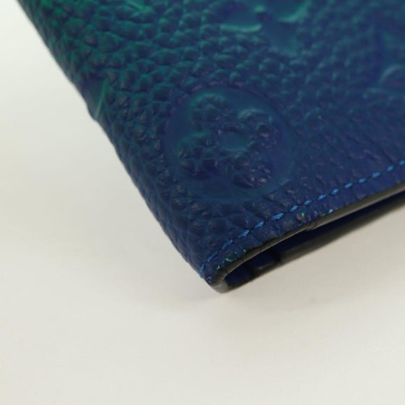 LOUIS VUITTON Taurillon Illusion Portefeuille Plaza Wallet M81255 Auth 181140M