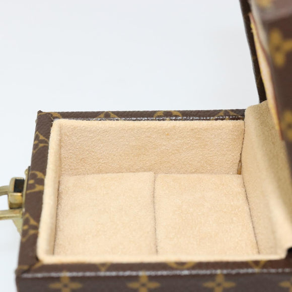 LOUIS VUITTON Monogram Eccrine Declaration Sieradendoos M21010 LV Auth 181141V