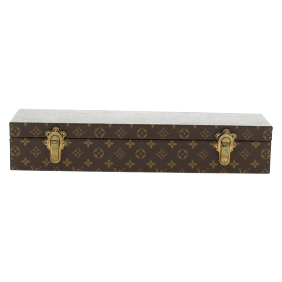 LOUIS VUITTON Monogram Sieradenkoffer Juwelendoos LV Auth 181142SAV