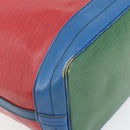 LOUIS VUITTON Epi Noe Shoulder Bag Tricolor Red Blue M44084 LV Auth 181146-16