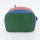 LOUIS VUITTON Epi Noe Shoulder Bag Tricolor Red Blue M44084 LV Auth 181146-5