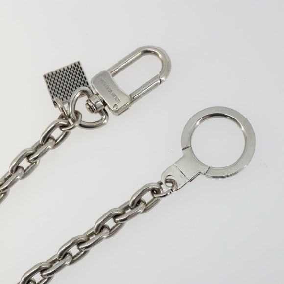 LOUIS VUITTON Chainne Anneau Cles Key Holder metal Silver M65774 LV Auth 181147