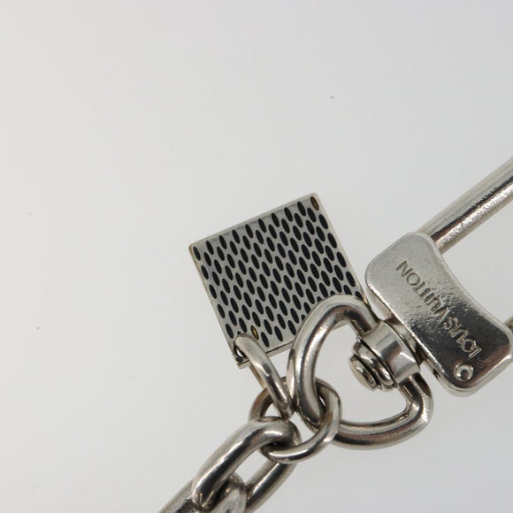LOUIS VUITTON Chainne Anneau Cles Key Holder metal Silver M65774 LV Auth 181147
