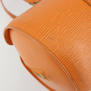 LOUIS VUITTON Epi Soufflot Hand Bag Orange Mandarin M5222H LV Auth 181149-16