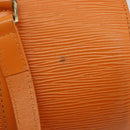LOUIS VUITTON Epi Soufflot Hand Bag Orange Mandarin M5222H LV Auth 181149-10