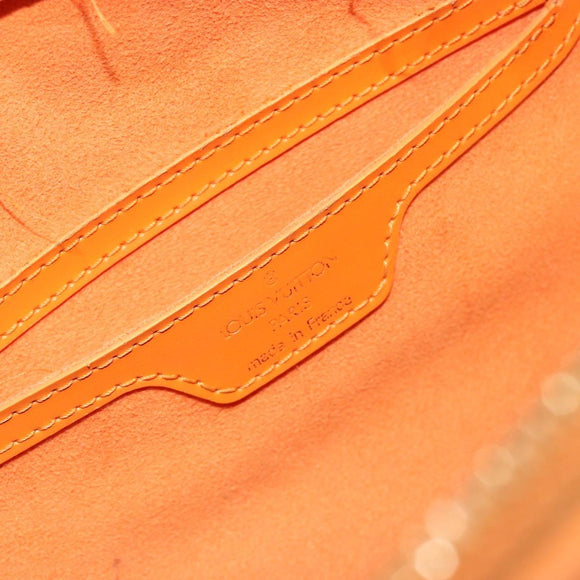 LOUIS VUITTON Epi Soufflot Hand Bag Orange Mandarin M5222H LV Auth 181149