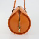 LOUIS VUITTON Epi Soufflot Hand Bag Orange Mandarin M5222H LV Auth 181149-3
