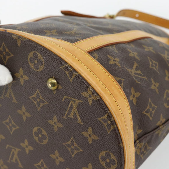 LOUIS VUITTON Monogram Bucket GM Shoulder Bag M42236 LV Auth 181152