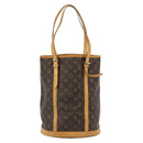 LOUIS VUITTON Monogram Bucket GM Shoulder Bag M42236 LV Auth 181152-2