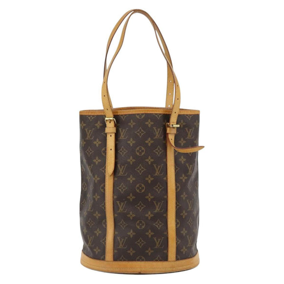 LOUIS VUITTON Monogram Bucket GM Shoulder Bag M42236 LV Auth 181152
