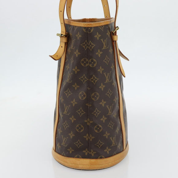 LOUIS VUITTON Monogram Bucket GM Shoulder Bag M42236 LV Auth 181152