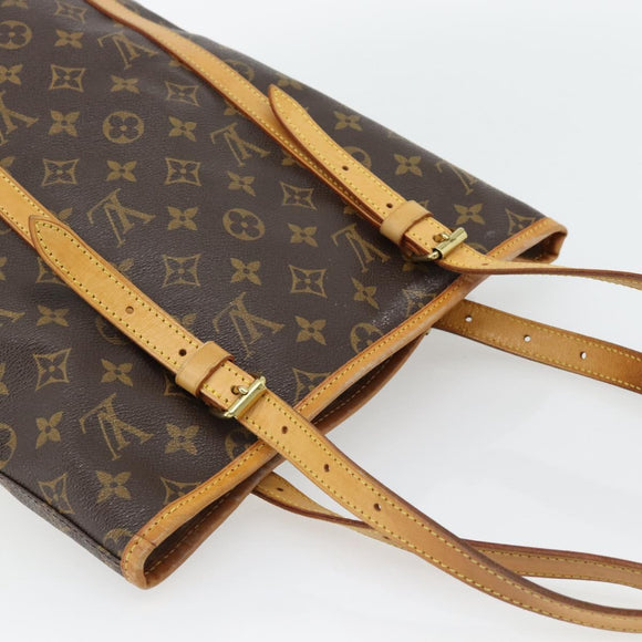 LOUIS VUITTON Monogram Bucket GM Shoulder Bag M42236 LV Auth 181152