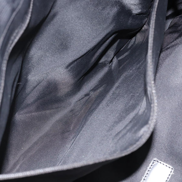 CHANEL New Travel line Tote Bag Nylon Black CC Auth 181153