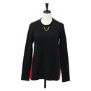 LOUIS VUITTON Monogram Long Sleeved T Shirt Silk S LV Auth 181157M-1