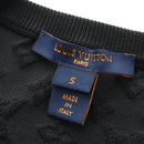 LOUIS VUITTON Monogram Long Sleeved T Shirt Silk S LV Auth 181157M-7
