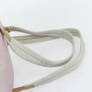 PRADA Rugzak Nylon Roze Zilver Auth 181159-14