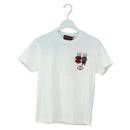GUCCI Higuchi Yuko Collaboration T Shirt Cotton White Auth 181160M-1