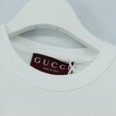GUCCI Higuchi Yuko Collaboration T Shirt Cotton White Auth 181160M-3