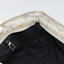 GUCCI GG Canvas Sherry Line Hand Bag Silver Gray 131228 Auth 181162-19
