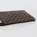 LOUIS VUITTON Damier Ebene Poche Toilette 26 Pouch N47543 LV Auth 181164-5