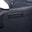 BURBERRY Rucksack Nylon Grün Silber Auth 181165A-21