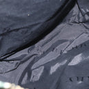 BURBERRY Rucksack Nylon Grün Silber Auth 181165A-11