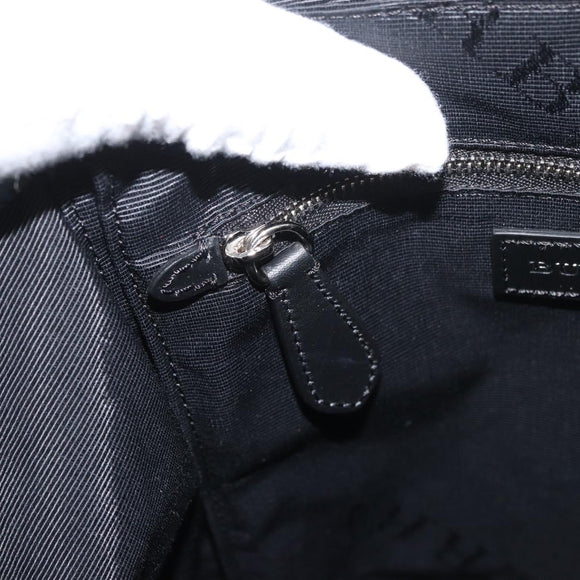 BURBERRY Rucksack Nylon Grün Silber Auth 181165A