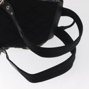 BURBERRY Rucksack Nylon Grün Silber Auth 181165A-9