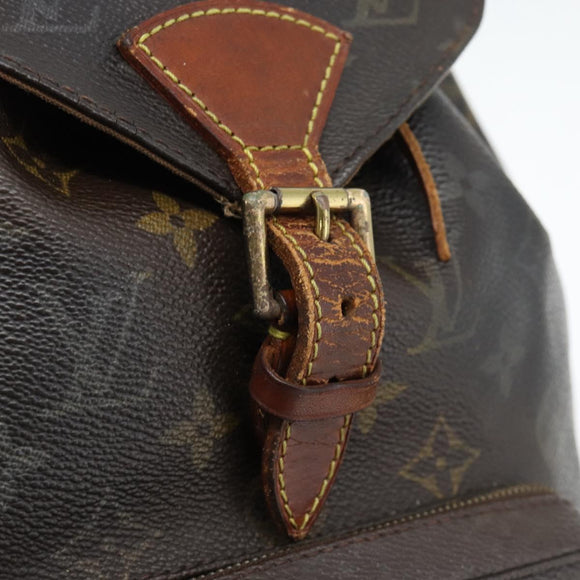 LOUIS VUITTON Monogram Montsouris MM Backpack M51136 LV Auth 181167