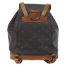 LOUIS VUITTON Monogram Montsouris MM Backpack M51136 LV Auth 181167-2
