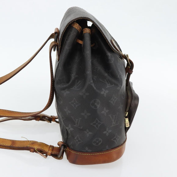 LOUIS VUITTON Monogram Montsouris MM Backpack M51136 LV Auth 181167