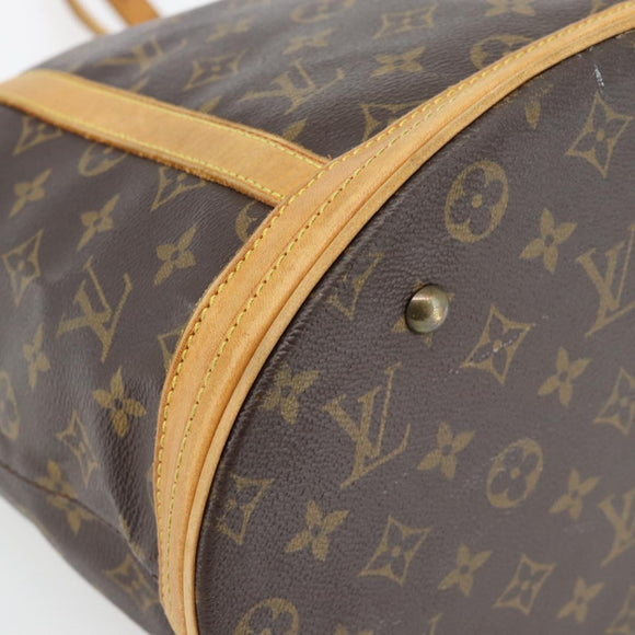 LOUIS VUITTON Monogram Bucket GM Schoudertas M42236 LV Auth 181169