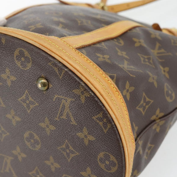 LOUIS VUITTON Monogram Bucket GM Schoudertas M42236 LV Auth 181169