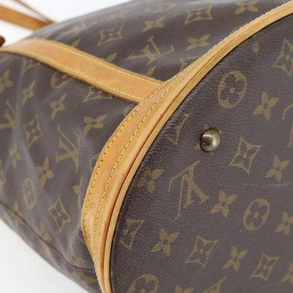 LOUIS VUITTON Monogram Bucket GM Schoudertas M42236 LV Auth 181169