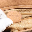 GUCCI Bamboo Hand Bag Suede 2way Beige Gold 000 1364 0316 Auth 181173-12