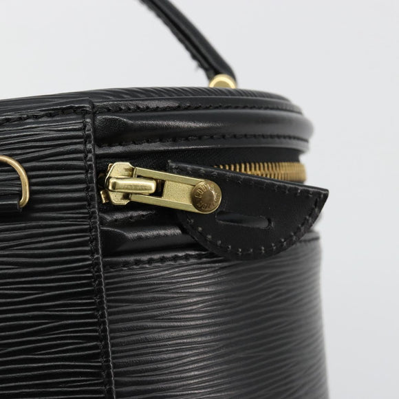 LOUIS VUITTON Epi Cannes Hand Bag Black M48032 LV Auth 181175