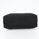 GUCCI Hand Bag Nylon 2way Black Silver 002 1028 3754 Auth 181176-5