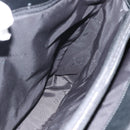 GUCCI Hand Bag Nylon 2way Black Silver 002 1028 3754 Auth 181176-19