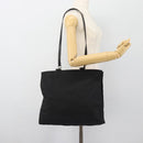 GUCCI Hand Bag Nylon 2way Black Silver 002 1028 3754 Auth 181176-24