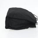 GUCCI Hand Bag Nylon 2way Black Silver 002 1028 3754 Auth 181176-4