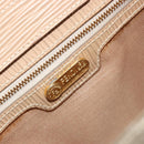 FENDI Zucca Canvas Tote Bag Beige Auth 181178-17