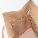 FENDI Zucca Canvas Tote Bag Beige Auth 181178-19