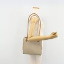 FENDI Zucca Canvas Tote Bag Beige Auth 181178-22