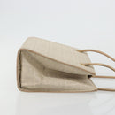 FENDI Zucca Canvas Tote Bag Beige Auth 181178-3