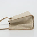 FENDI Zucca Canvas Tote Bag Beige Auth 181178-4