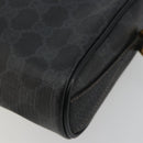 GUCCI GG Supreme Web Sherry Line Bag PVC Black Red 89 02 018 Auth 181179-14