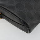 GUCCI GG Supreme Web Sherry Line Bag PVC Black Red 89 02 018 Auth 181179-17