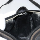 GUCCI GG Supreme Web Sherry Line Bag PVC Black Red 89 02 018 Auth 181179-20